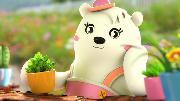 美的空調(diào)吉祥物設(shè)計(jì)