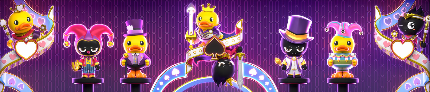 小黃鴨 &站酷IP形象聯(lián)名撲克牌設(shè)計(jì)20