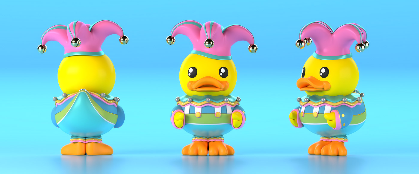 小黃鴨 &站酷IP形象聯(lián)名撲克牌設(shè)計(jì)11