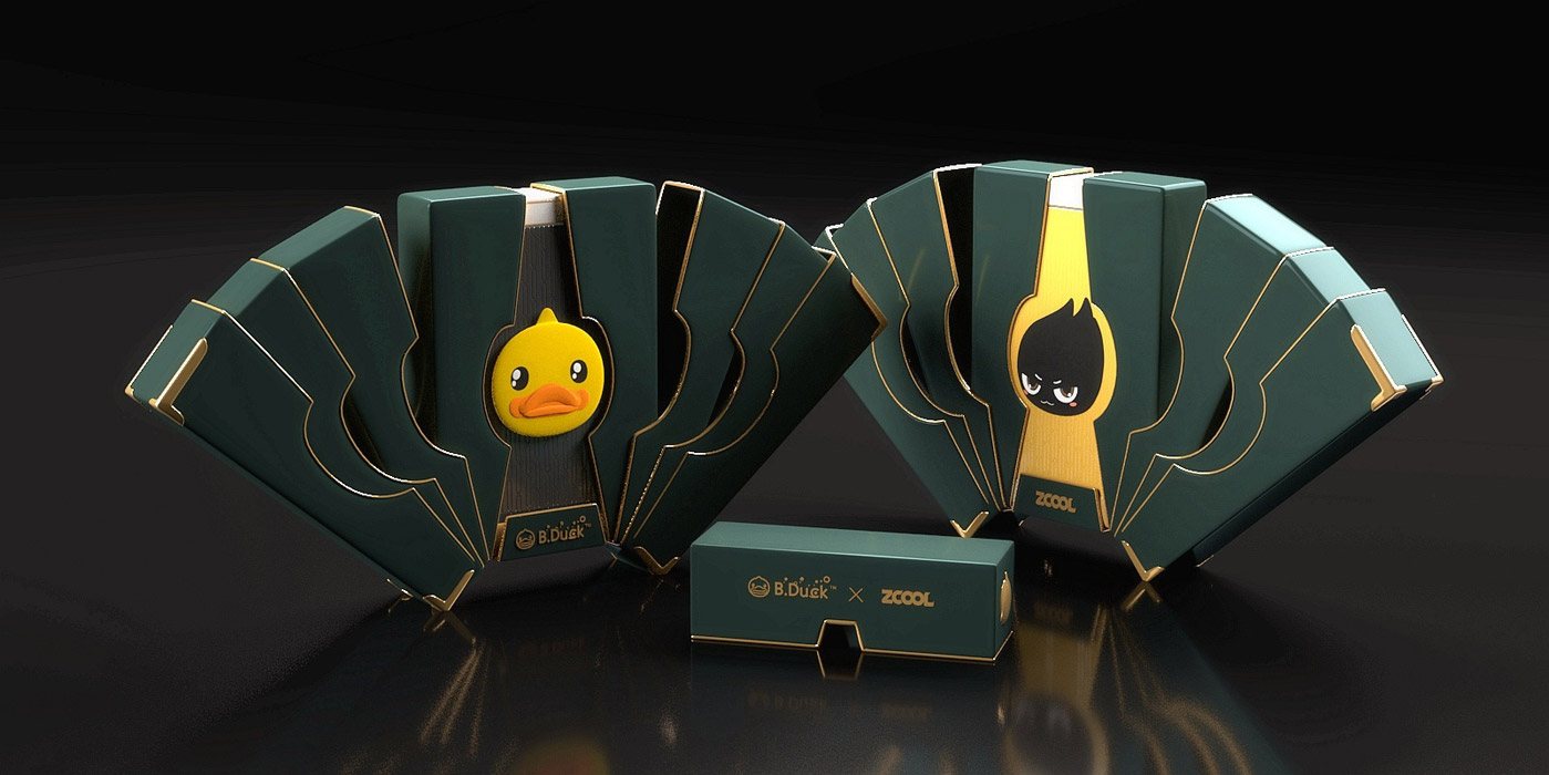 小黃鴨 &站酷IP形象聯(lián)名撲克牌設(shè)計(jì)6