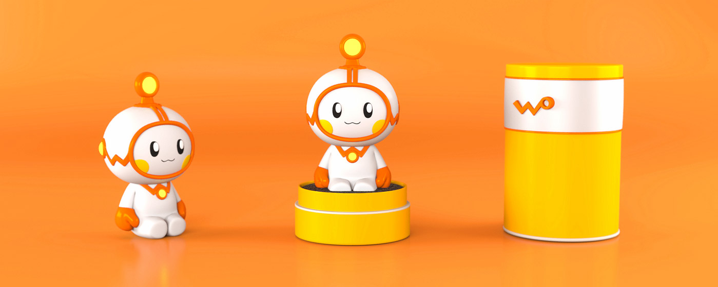 中國聯通沃品牌ip吉祥物形象設計20