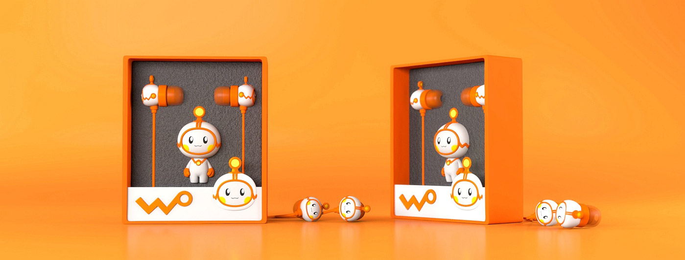 中國聯通沃品牌ip吉祥物形象設計14