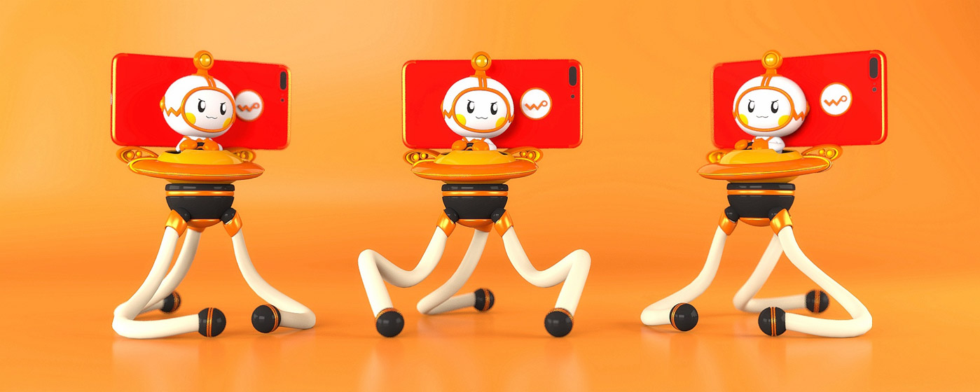 中國聯通沃品牌ip吉祥物形象設計13