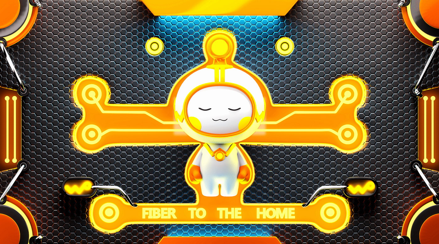 中國聯通沃品牌ip吉祥物形象設計7